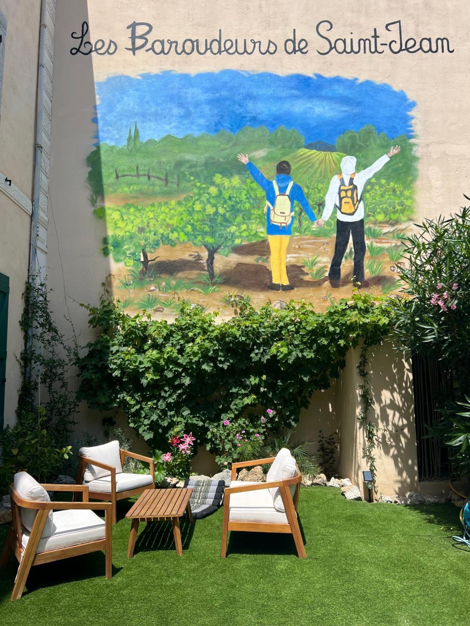 Les Baroudeurs De Saint Jean Bed & Breakfast エクステリア 写真